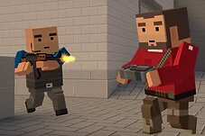Режим Бомба — заложить и разминировать бомбу в Block Strike