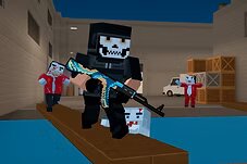 Режим Zombie Survival — выживание против зомби в Block Strike